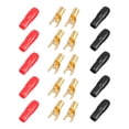 thumbnail image 1 of 5 Par Coche 8 Calibre Tira Espada Terminal Adaptador para Altavoz Cable, 1 of 1