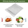 thumbnail image 4 of Reusable Thermal Insulation Bags,15.7x13.8 Inch  Insulation Aluminum Foil Pearl Cotton Bag for Food, 25pcs, 4 of 6