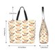 thumbnail image 5 of Disketp Dachshund Bolsa Tote Estampada para Mujer, Bolso de Hombro y de Mano para Compras y Viajes, 5 of 8