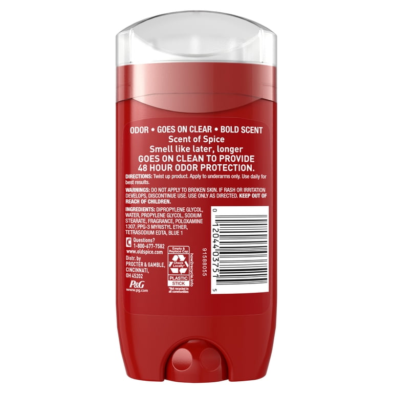 Old Spice Red Collection Deodorant for Men, After Hours Scent, 3.0
