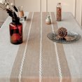 thumbnail image 4 of Mantel de borlas bordado, decoración navideña de mantel de mesa de cocina, 4 of 6