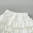 thumbnail image 4 of WOYY Little Girls Layered Skirt Casual Party High Waist A-Line Skirt, Sizes 1-12, 4 of 8