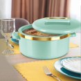 thumbnail image 3 of MILTON Curve 1500 Inner Stainless Steel Casserole, 1300 ml, Light Green, 3 of 4