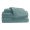 Teal, variant on Comfy Bamboo World Series 90gsm 4pc Microfiber Bedsheets Sheet Set, Twin Size Bed, Dark Grey