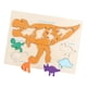 thumbnail image 3 of Rompecabezas de madera educativo con tablero de enhebrar, juego de emparejar y set preescolar Dinosaurio, 3 of 9