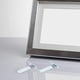 thumbnail image 4 of Picture Frame Easel Back Support for Desktop Display 1Set Silver Aluminum Material, 4 of 5