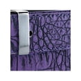 thumbnail image 4 of CTM® Leather Matte Reversible Croc Print Clamp on Buckle Belt, 4 of 5