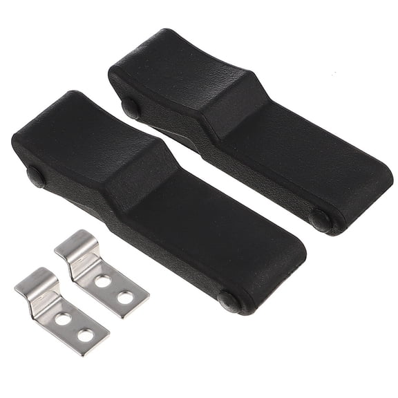 HOMEMAXS  2 PCS Clamp Latch Rubber Buckle Concealed Toggle Catch Sliding Door Lock