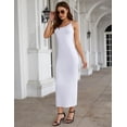 thumbnail image 4 of Yesfashion Wholesale Women's Summer Maxi Dress Spaghetti Strap Elegant for Holiday Beach Vacation, 4 of 8