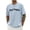 Light Blue, variant on Men's Los Angeles Graphic Tee, Crew Neck Short Sleeve, Breathable Fabric, Casual Comfort for Summer