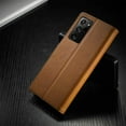 thumbnail image 6 of Galaxy Note 20 5G Case, PU Leather Wallet Folio Flip Magnetic Buckle Slim Back Cover Built-in Card Holder Slot and Stand for Samsung Galaxy Note 20 5G (Khaki), 6 of 11