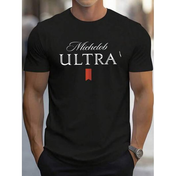 Michelob ultra Golden Retriever T-Shirt, Dog in Hat Graphic, Beer Drinking Shirt, Patriotic Design, for Men and Women