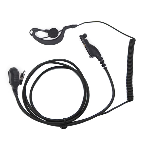PTT Mic Portable Radio Earpiece Headset Clip Ear Design for Motorola Accessory