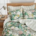 Levtex Home Bettina Floral Comforter Twin Teal, Blue, Green