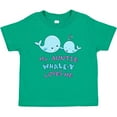 thumbnail image 3 of Inktastic My Auntie Whale-y Loves Me Boys or Girls Toddler T-Shirt, 3 of 5