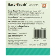 EasyTouch Twist Lancets 32g Teal 832101