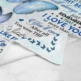 thumbnail image 4 of LHSHID Personalized Name Blanket Love Letter to My Daughter from Mom & Dad I Love You More Than You'll Ever Know Soft Warm Bed Blanket Gift, 4 of 5