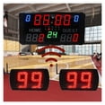 thumbnail image 4 of Tableau de Basket-Ball Numérique avec Chronomètre et Télécommande Sans Fil, 4 of 7