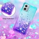 thumbnail image 4 of Funda para Motorola Moto G 5G 2023 Transparente con Brillos Carcasa Protectora Antigolpes con Glitter Brillante, 4 of 5