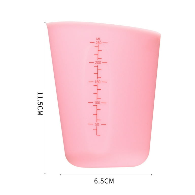 1 Gallon Measuring Pitcher-Convenient Conversion Chart,134oz Extra Large  Plastic Measuring Cup-Strong Food Grade Material,Graduated Mixing Pitcher