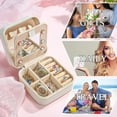 thumbnail image 7 of Iefshiny Trendy C Jewelry Case, Teen Travel Accessories, Jewelry Box for Girls' Birthday Gifts, 7 of 7
