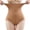 Beige, variant on Women's High Waisted Butt Lifting Shapewear Shorts Tummy Control Thigh Slimmer Body Shaper Under Dresses Smoothing for Daily Wear & Wide Leg Pants, Beige, L