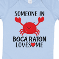 thumbnail image 4 of Inktastic Someone in Boca Raton Loves Me Boys or Girls Baby Bodysuit, 4 of 5