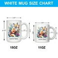 thumbnail image 5 of Personalized Cute Fennec Fox Coffee Mug 11oz 15oz - Custom Name Ceramic Cup - Best Gift for Fennec Fox Lovers, Parents, Girlfriend, Siblings, Kids, Animal Enthusiasts, 5 of 6