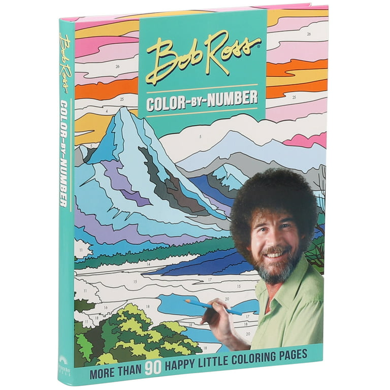 Bob Ross Color-by-Number
