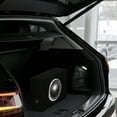thumbnail image 4 of Q-Power Shallow Single 12" SealedTruck Subwoofer Enclosure Box, Charcoal, 4 of 9