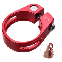 Masteelf Seat Tube Clamp Seat Post Clamp Riding Bike Seat Post Clamp Aluminum Alloy Locking Seat Tube Holder Clip For Mountain Bike