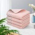 thumbnail image 2 of REGALWOVEN Hand Towel Set 14" x 30", Soft 100% Combed Cotton 600 GSM Luxury Towels Misty Rose 4, 2 of 8