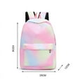thumbnail image 2 of 3pcs Sanrio Hello Kitty Colorful Backpack with Lunch Bag for Women Student Teenagers Rucksack Casual School Bags Sets, 2 of 6