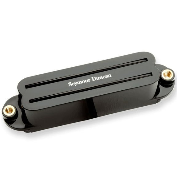 Seymour Duncan SHR-1 Hot Rails Strat Single-Coil-Sized Humbucker Pickup Black Bridge