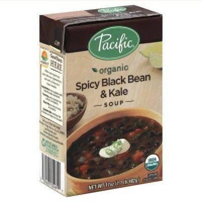 12 Pack : Pacific Natural Foods Spicy Black Bean & Kale 17 Oz by