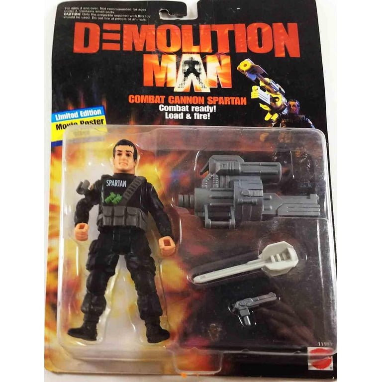 Demolition Man Combat Cannon Spartan New Condition