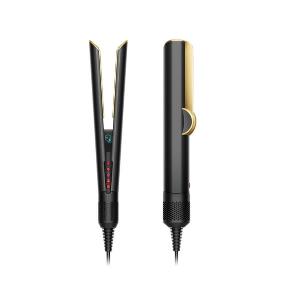Restored Premium Dyson Airstrait™ Straightener | Onyx Black/Gold (Refurbished)