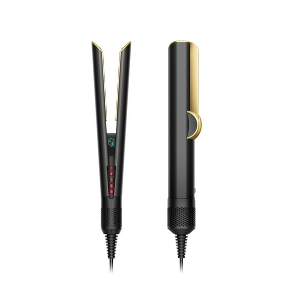 Restored Premium Dyson Airstraitâ„¢ Straightener | Onyx Black/Gold (Refurbished)