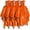 Orange, variant on Survival Rain Poncho Emergency Mylar Space Blanket Camping Gear-Retain 90% of Body Heat Survival Gear for Survival Kits Camping Supplies Emergency Blankets