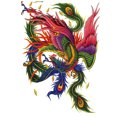 thumbnail image 1 of Maytalsory Big Size Fish Statue Tattoos Temporary Waterproof Full Back Chest Sticker Temporary Waterproof Large Tattoos No.16, 1 of 4