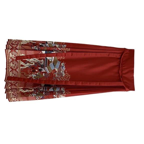 Chinese Traditional Horse-face Skirt Elegant and Comfortable Half Skirts for Women and Girls