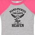thumbnail image 4 of Inktastic Handpicked for Earth by My Tio in Heaven with Angel Wings Boys or Girls Baby Bodysuit, 4 of 5