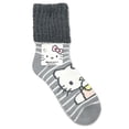 thumbnail image 2 of Hello Kitty Women's Cozy Crew Socks, 2-Pack, Shoe Sizes 4-10, 2 of 6