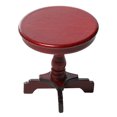 thumbnail image 1 of Dollhouse Round Table Lifelike Miniature Round Table Wooden Miniature Table, 1 of 10