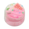 thumbnail image 1 of Fluffy Doughnut Chocolate Cream Brushed Sime Putty Clay Soft Squishies DIY Toy, 1 of 12