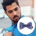 thumbnail image 3 of Qarigey Lazos de diamantes de imitación, lazos de cristal, corbata ornamental ostentosa, accesorio de ropa ajustable a la moda para banquetes y Accesorios de disfraces uno Qarigey AP009820-01B, 3 of 6