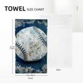 thumbnail image 4 of Nawy Kitchen Towels Save Navy Blue Sports - Set of 2 - High Quality Ultrafine Fibers - Soft and Absorbent - Ideal for Kitchens, Bathrooms, and Showers - 27.5x16 inch 27.5*16in, 4 of 6