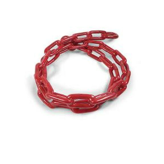 Greenfield 2116-RD PVC Coated Anchor Chain, Red, 5/16" x 5'