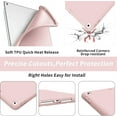 thumbnail image 4 of Case for iPad with Pencil Holder, [Auto Sleep/Wake] Soft Back Trifold Stand, 4 of 6