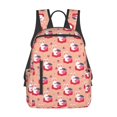 thumbnail image 1 of Fotbe Bunny And Strawberry Mochila Ligera para Hombres y Mujeres - Duradera y Resistente al Agua, Ideal para Escuela, Trabajo, Viajes y Uso Diario, 1 of 7